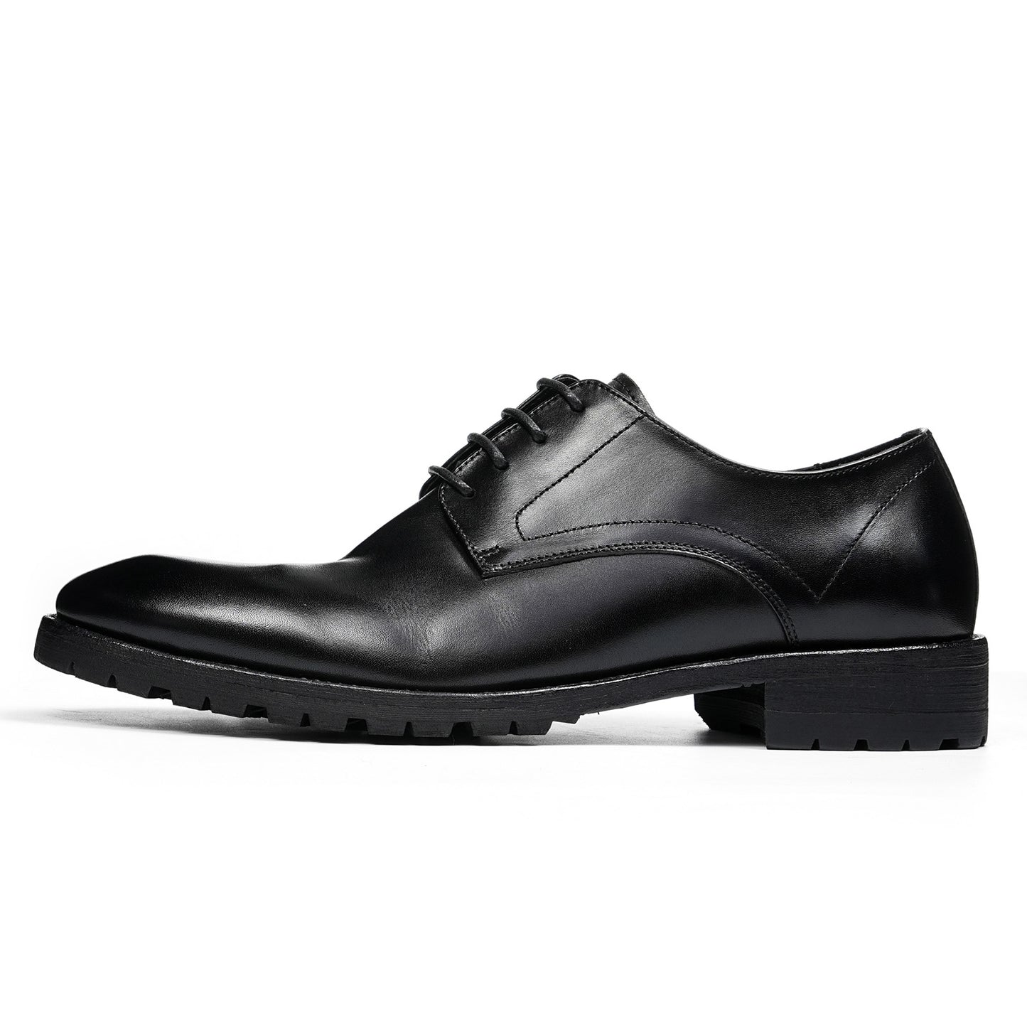 Classic Men's Derby Shoes Design with Rounded Toe for Everyday Sophistication
