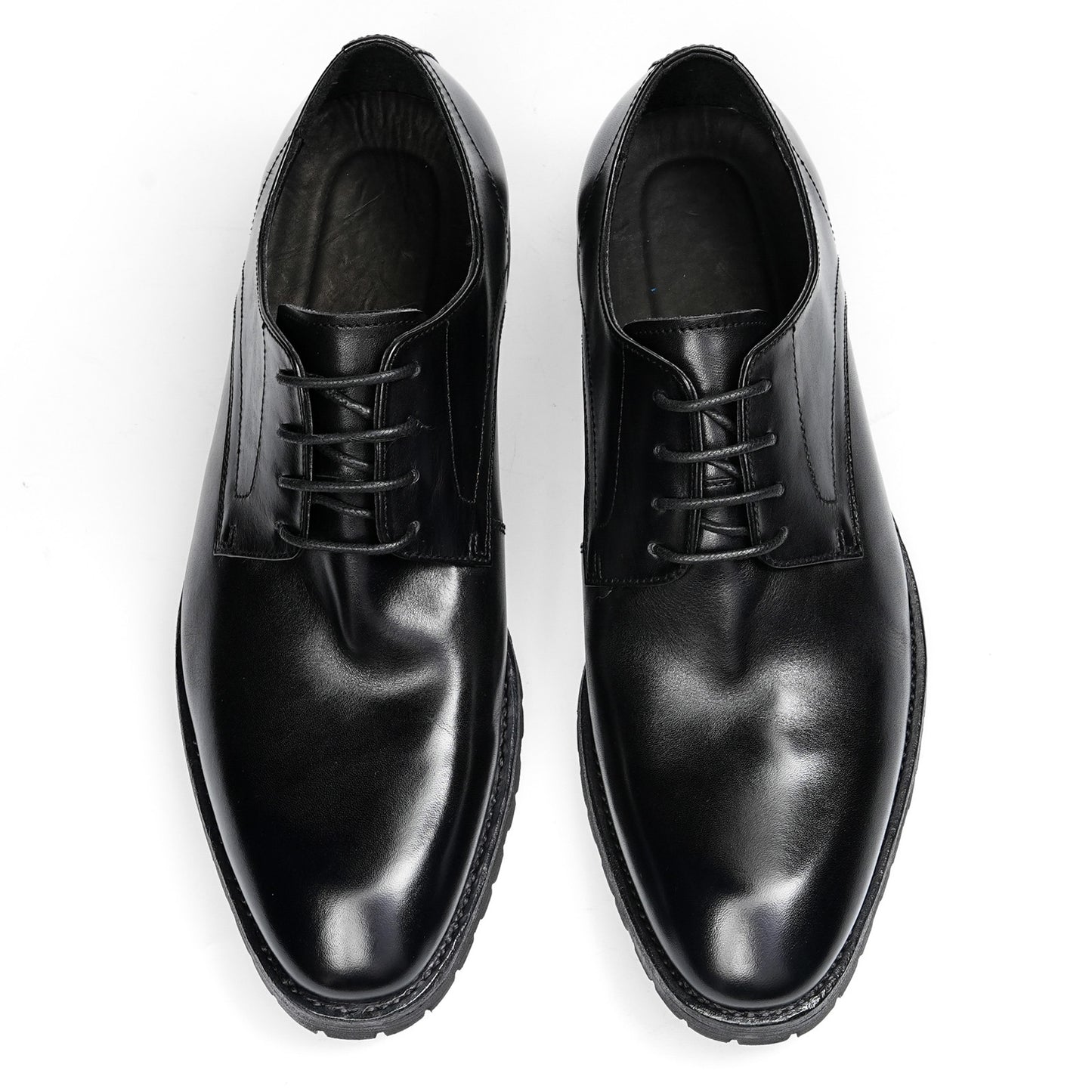 Classic Men's Derby Shoes Design with Rounded Toe for Everyday Sophistication