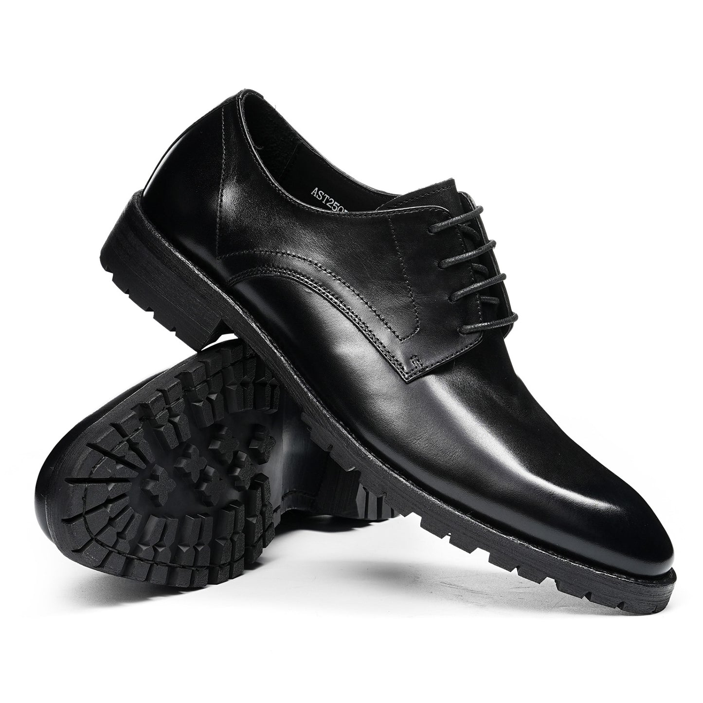 Classic Men's Derby Shoes Design with Rounded Toe for Everyday Sophistication