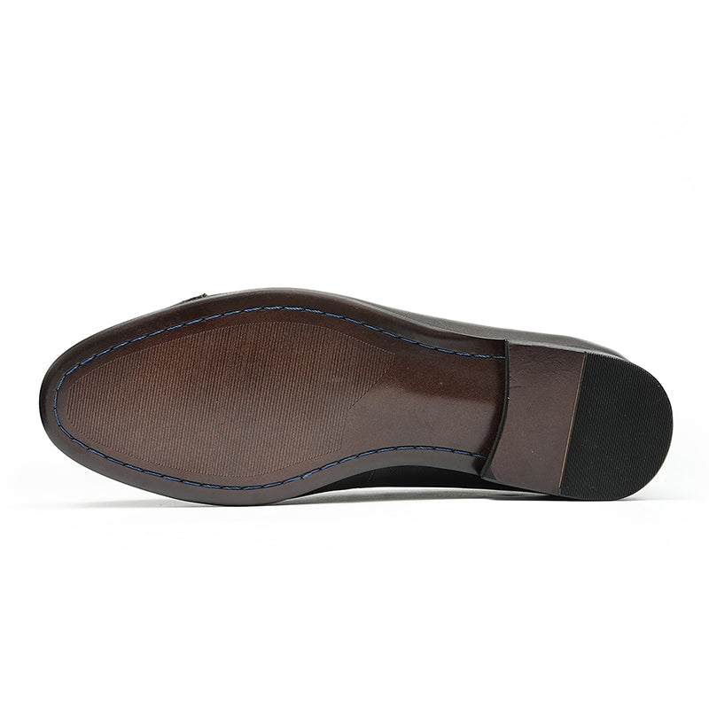 Men's Loafers - Elegant Tassel & Brogue Design for Formal & Casual