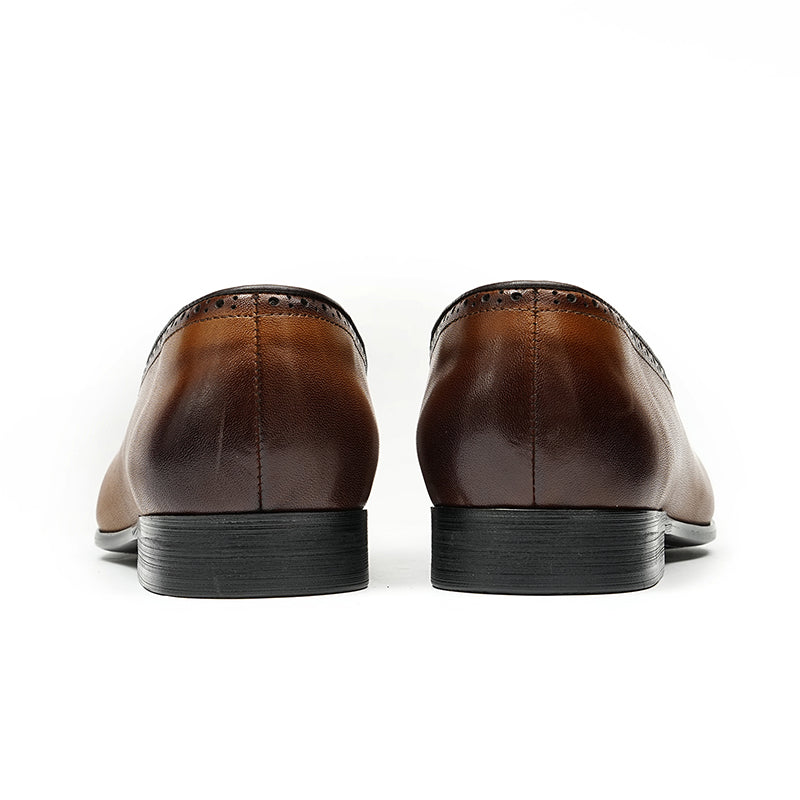 Men's Loafers - Elegant Tassel & Brogue Design for Formal & Casual