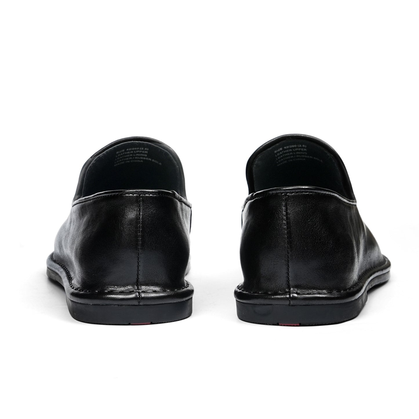 Men's Refined Slip-Ons Shoes with Artisan Stitching & Streamlined Silhouette