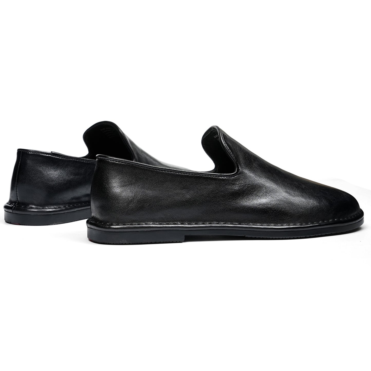 Men's Refined Slip-Ons Shoes with Artisan Stitching & Streamlined Silhouette