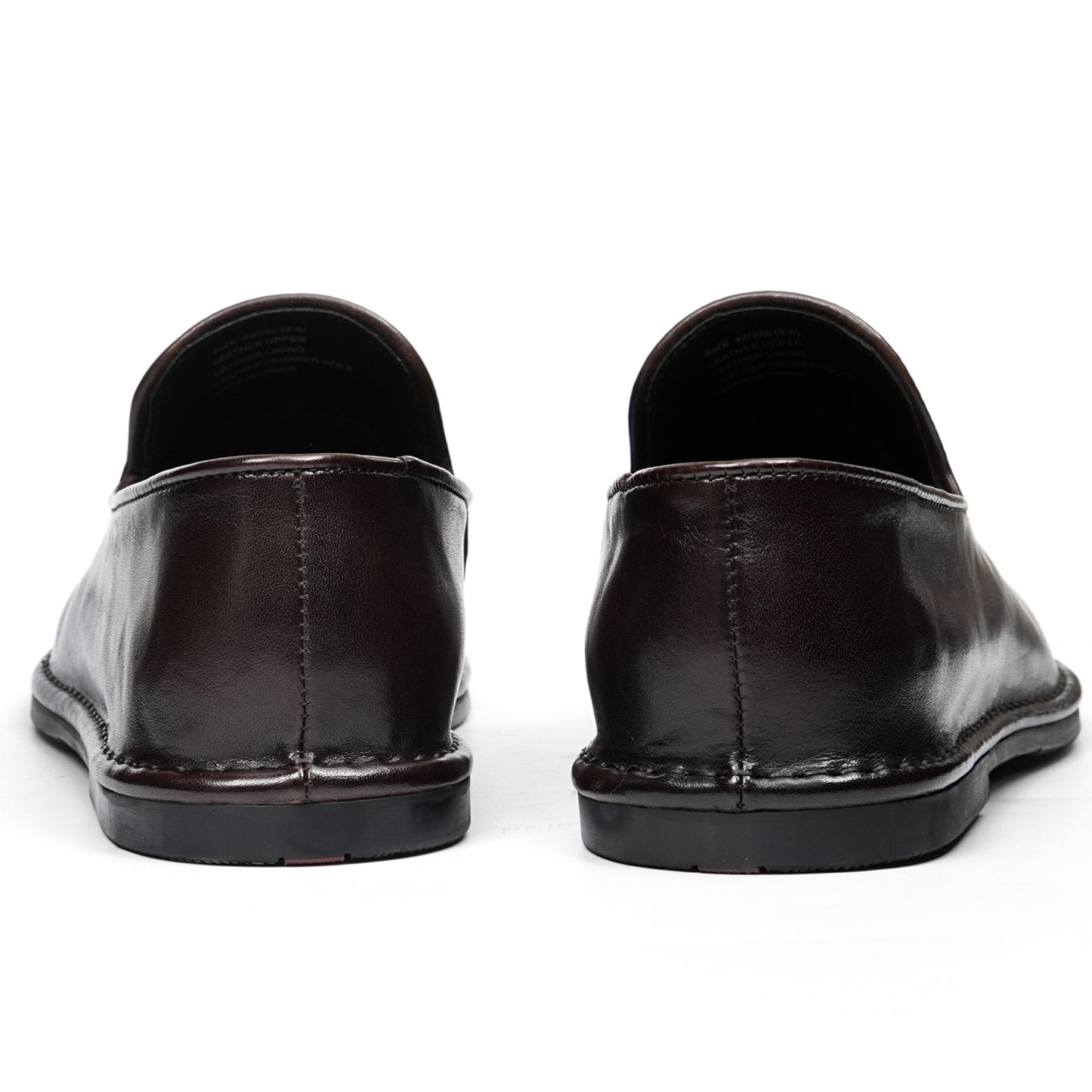 Men's Refined Slip-Ons Shoes with Artisan Stitching & Streamlined Silhouette