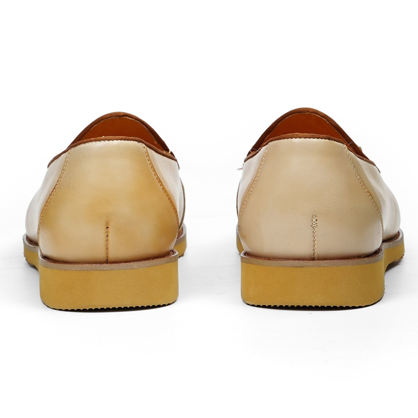 Men's Elegant Loafers with Woven Toe Detail and Tassel