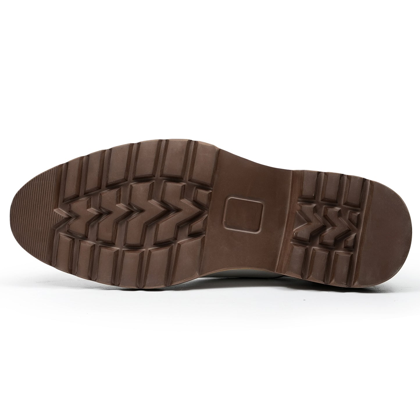 Men's Oxford Shoes: Casual Stitching & Rugged Chunky Sole
