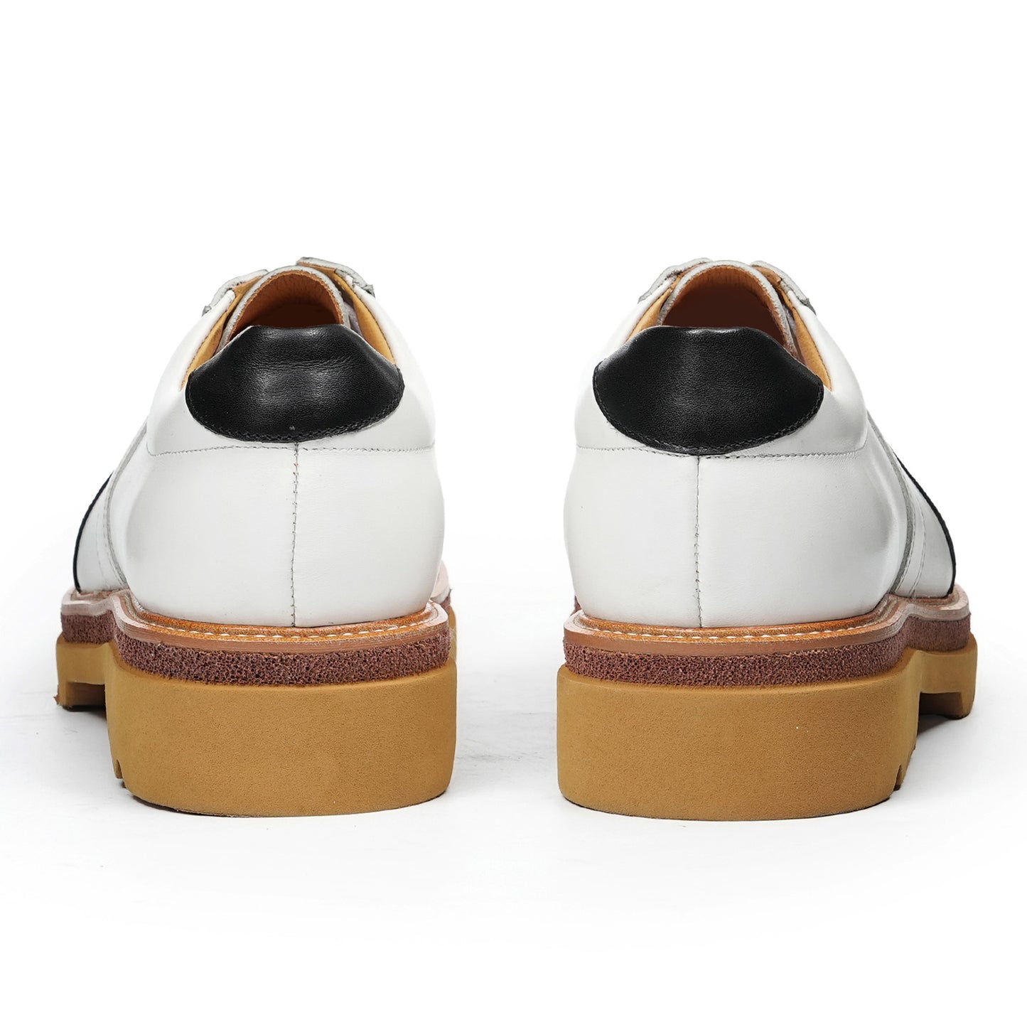 Men's Sneaker with Structured Lace-Up Textured Panels & Layered Sole