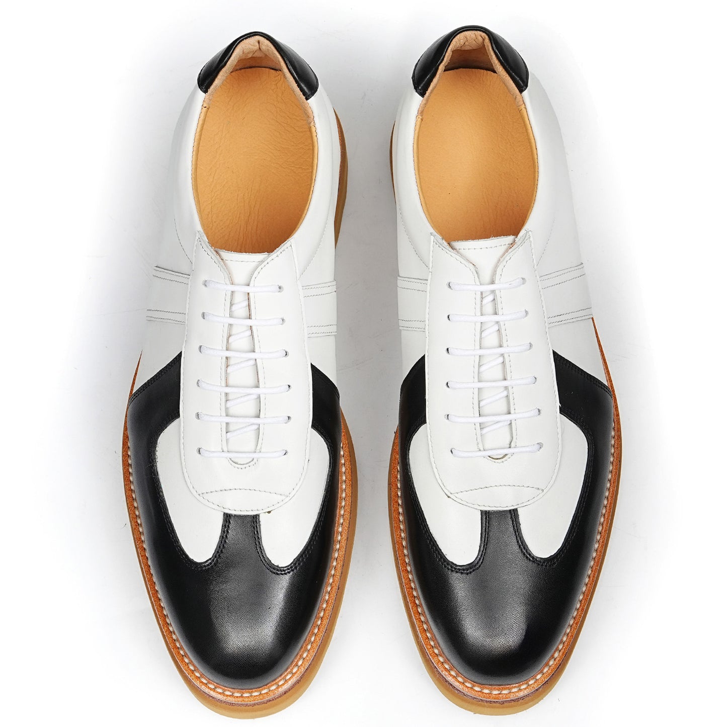 Men's Sneaker with Structured Lace-Up Textured Panels & Layered Sole