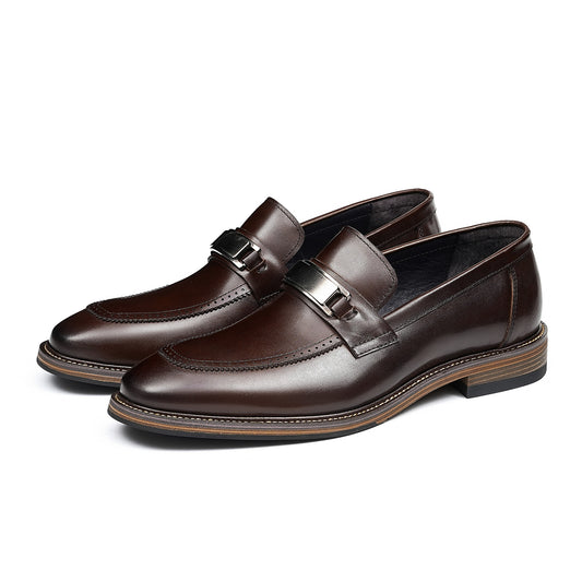 Men's Loafers |  Classic Moc-Toe & Metal Buckle
