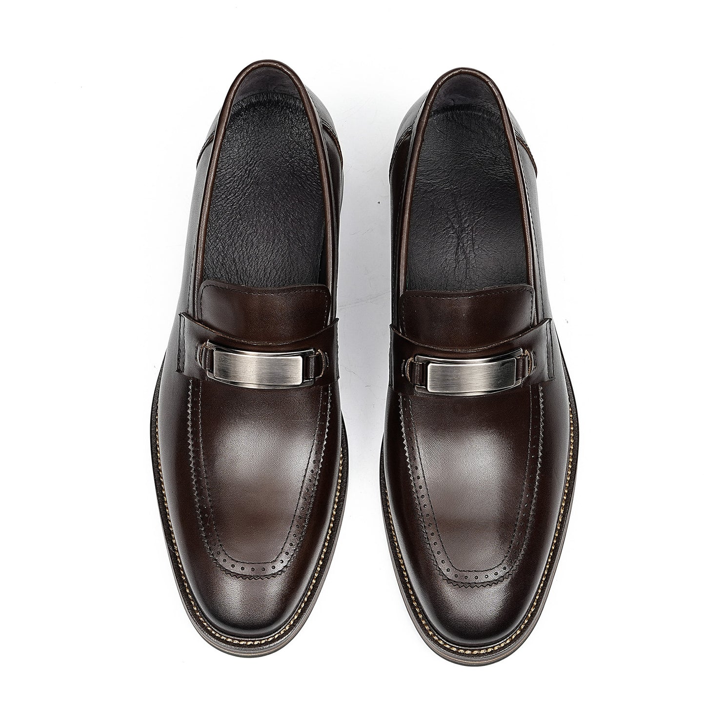 Men's Loafers |  Classic Moc-Toe & Metal Buckle