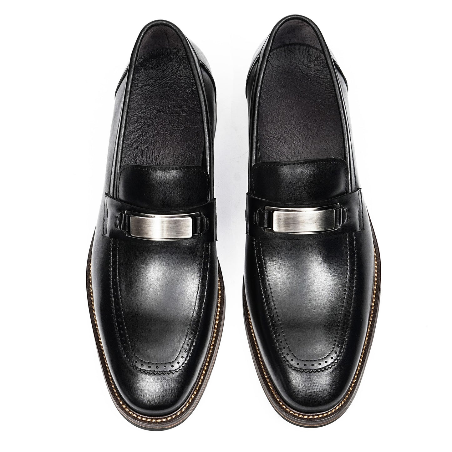 Men's Loafers |  Classic Moc-Toe & Metal Buckle