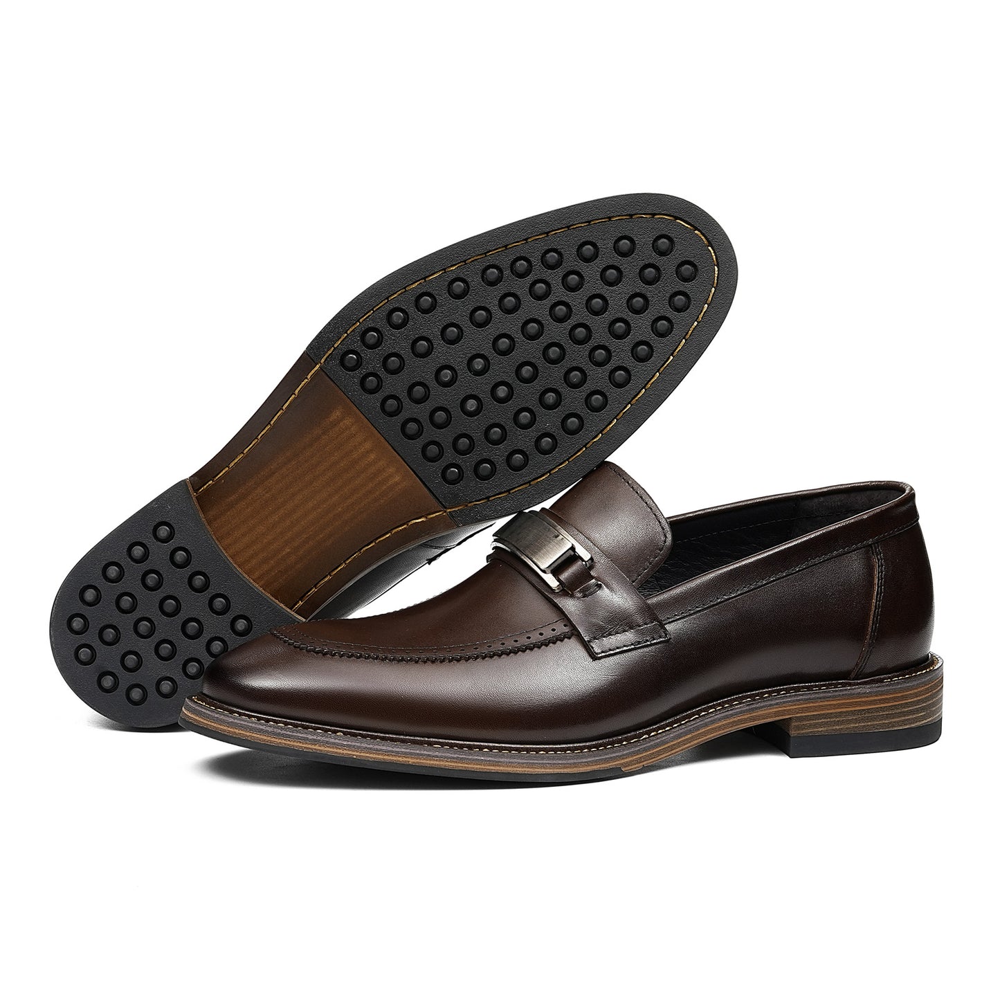 Men's Loafers |  Classic Moc-Toe & Metal Buckle