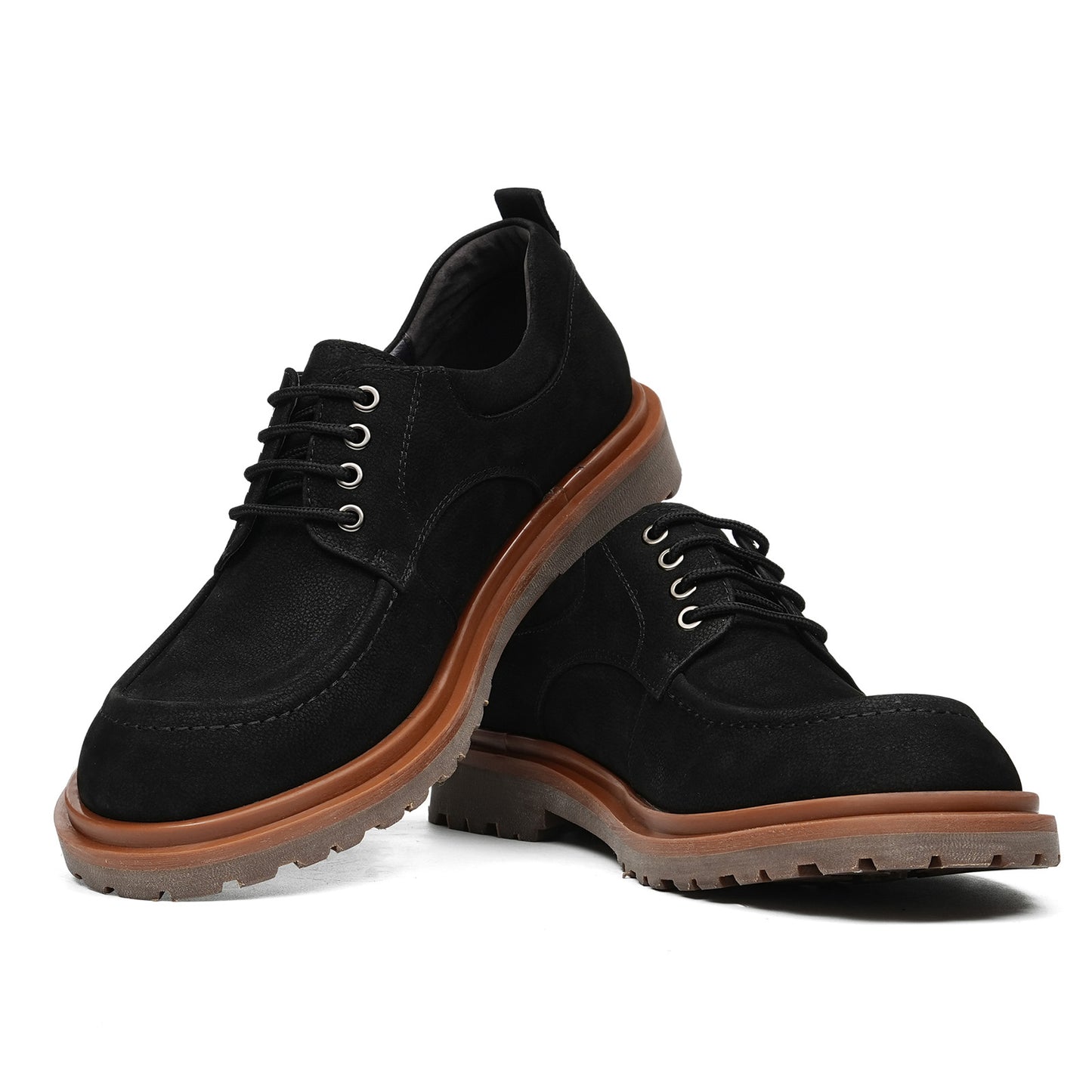 Men's Boots: Low-Top Round Toe Durable Outsole