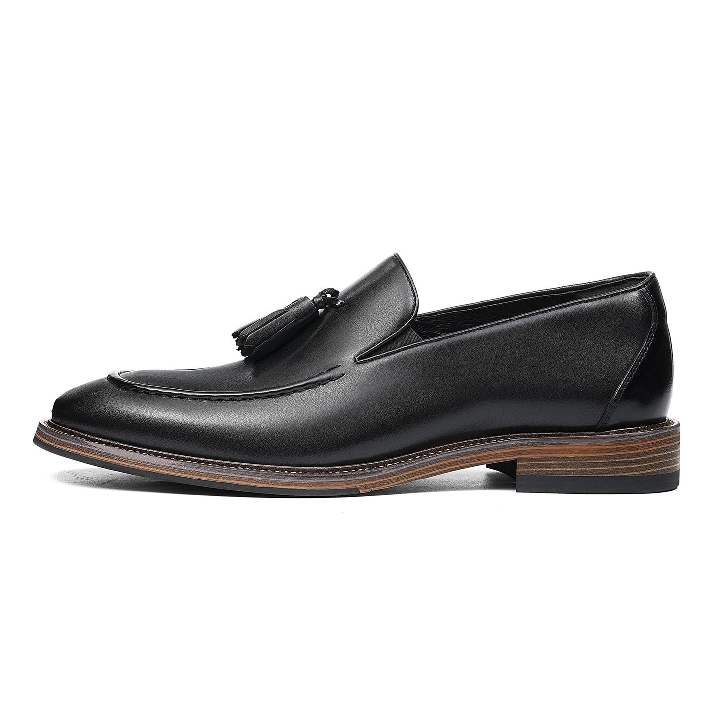 Men's Tassel Loafers | Polished Finish & Refined Moc-Toe Design
