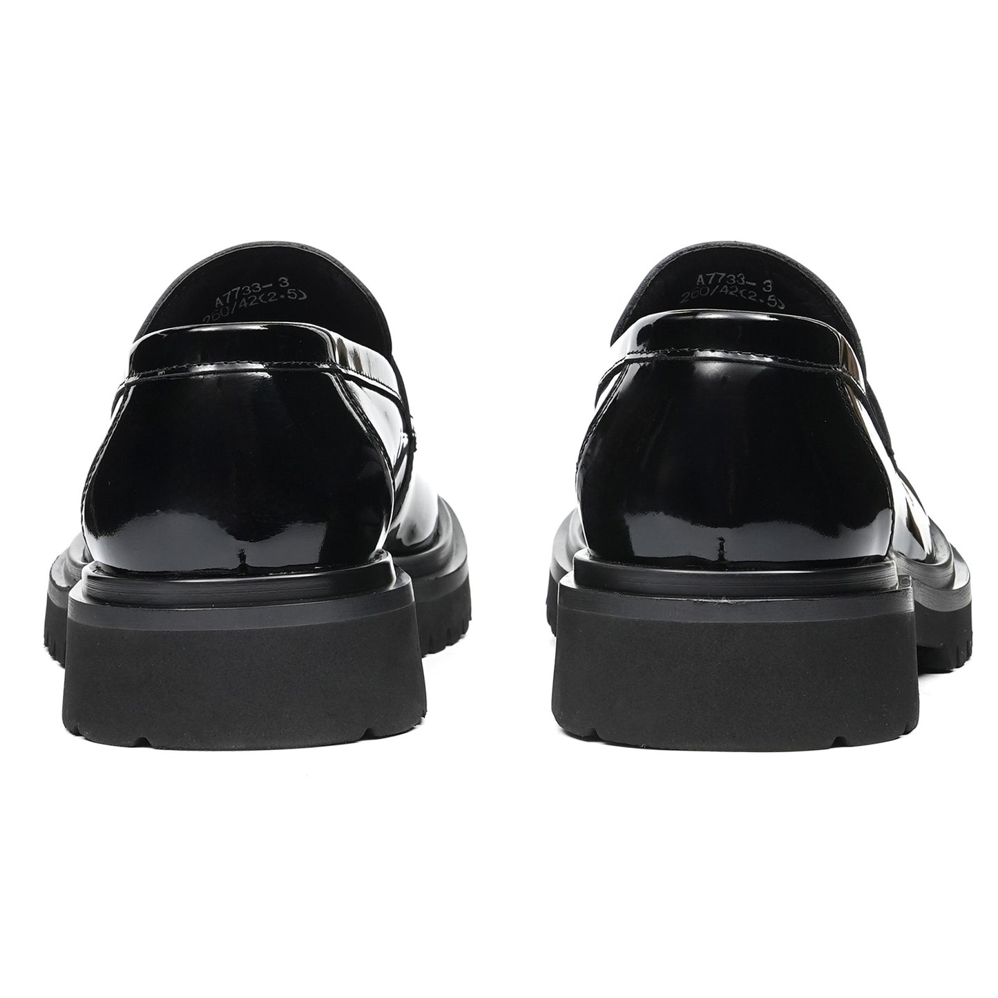 Men's Loafers | Two-Tone Leather Chunky Rubber Sole