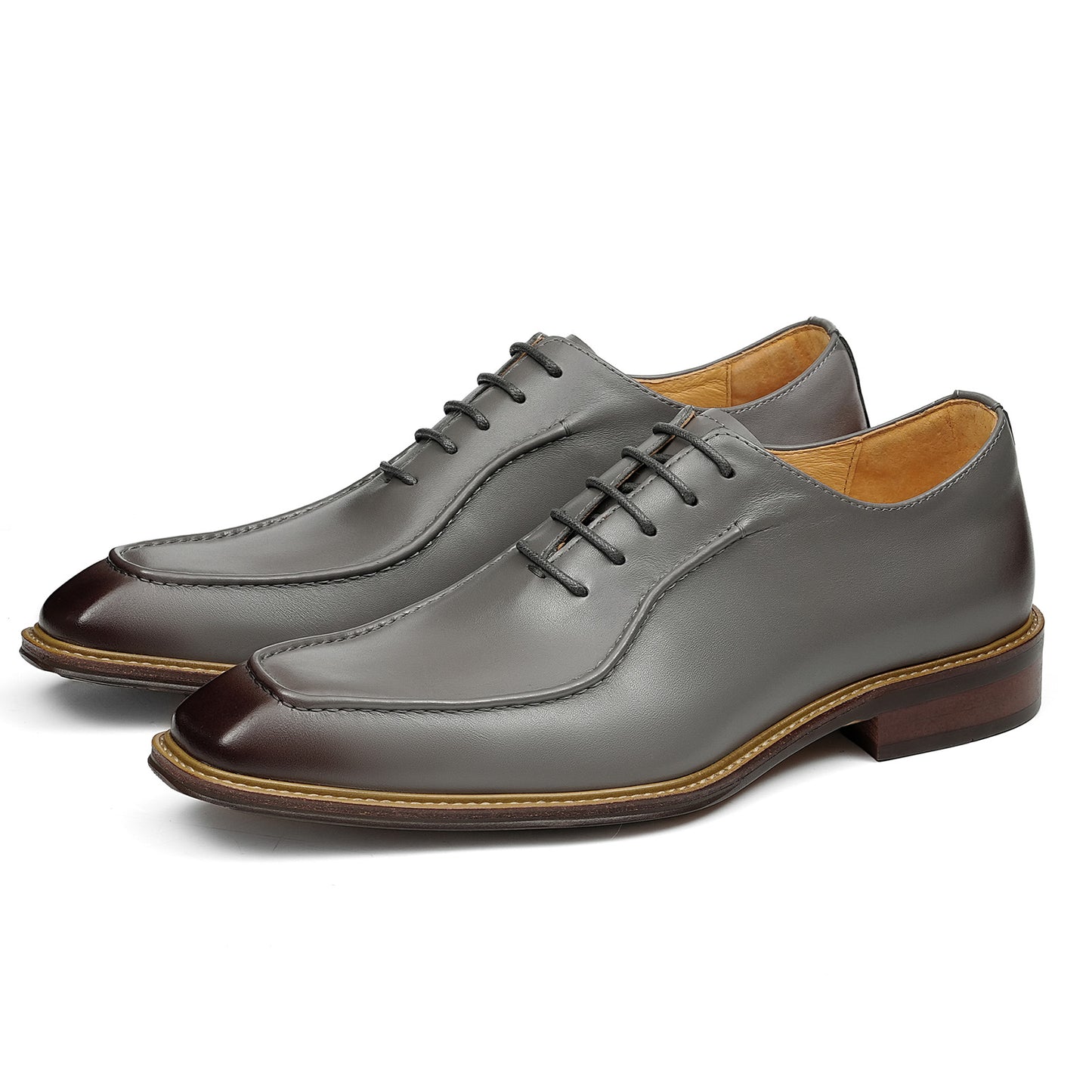 Men's Oxford Shoes: Classic Formal Dress Shoes Contrast Sole