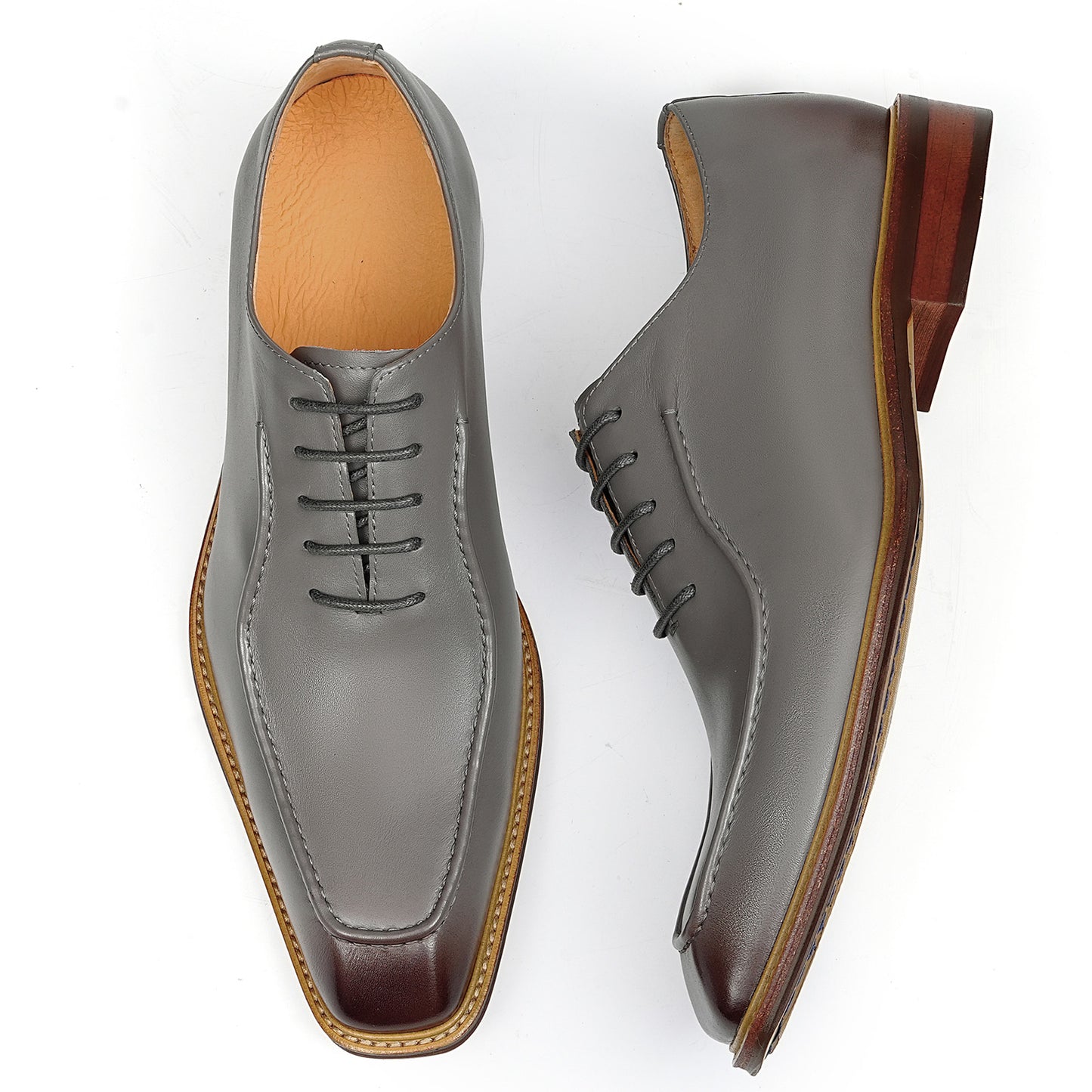 Men's Oxford Shoes: Classic Formal Dress Shoes Contrast Sole