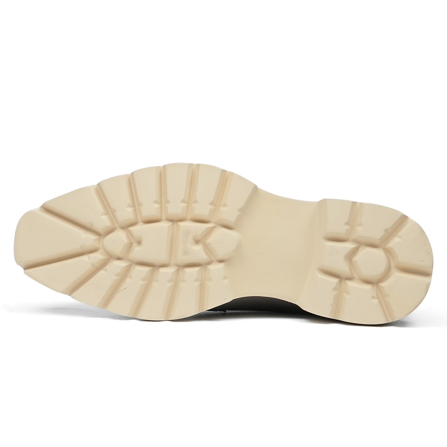 Men's Derby Shoes: Moc-Toe Design Casual Chunky Sole