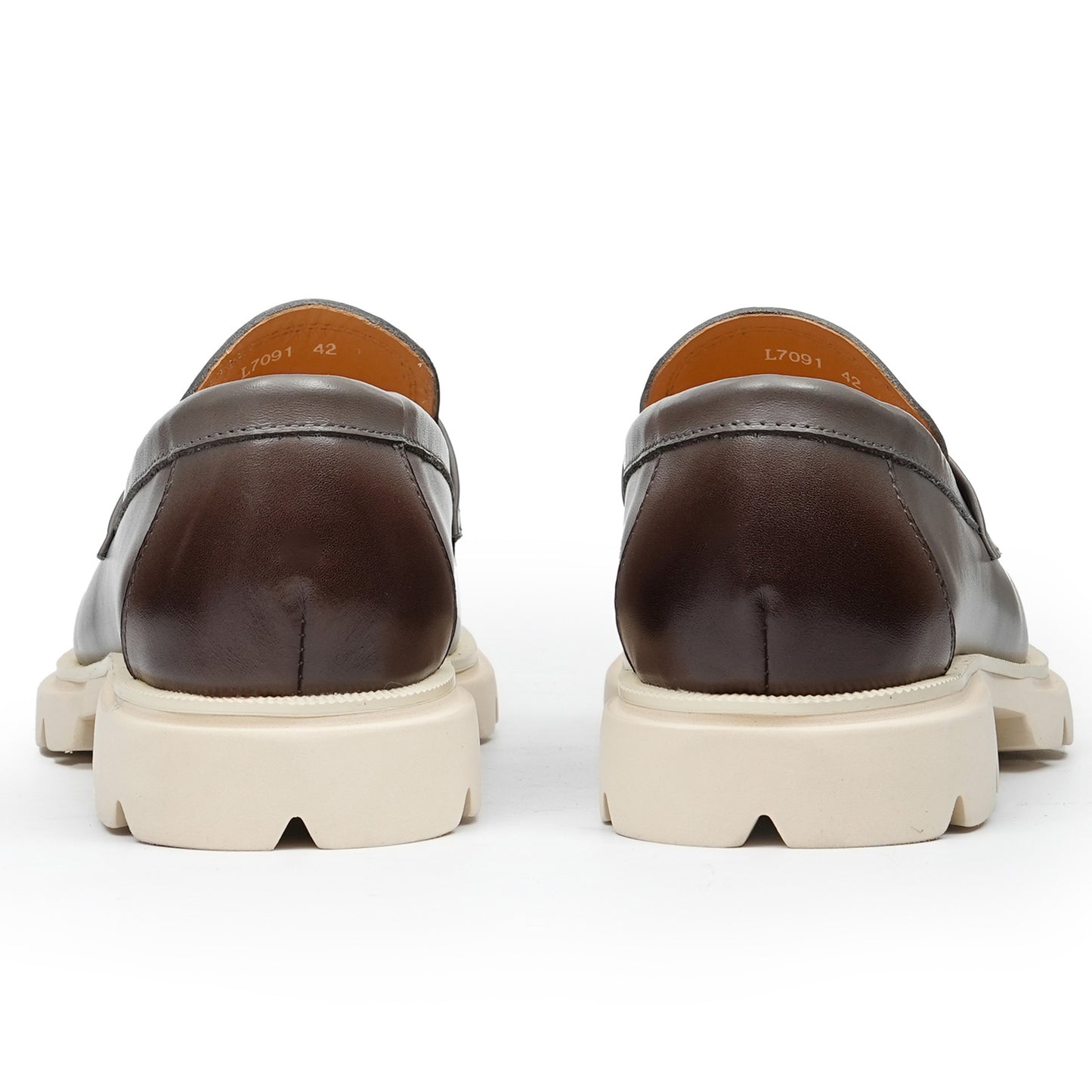 Men's Loafers: Metal Horsebit Chunky Sole