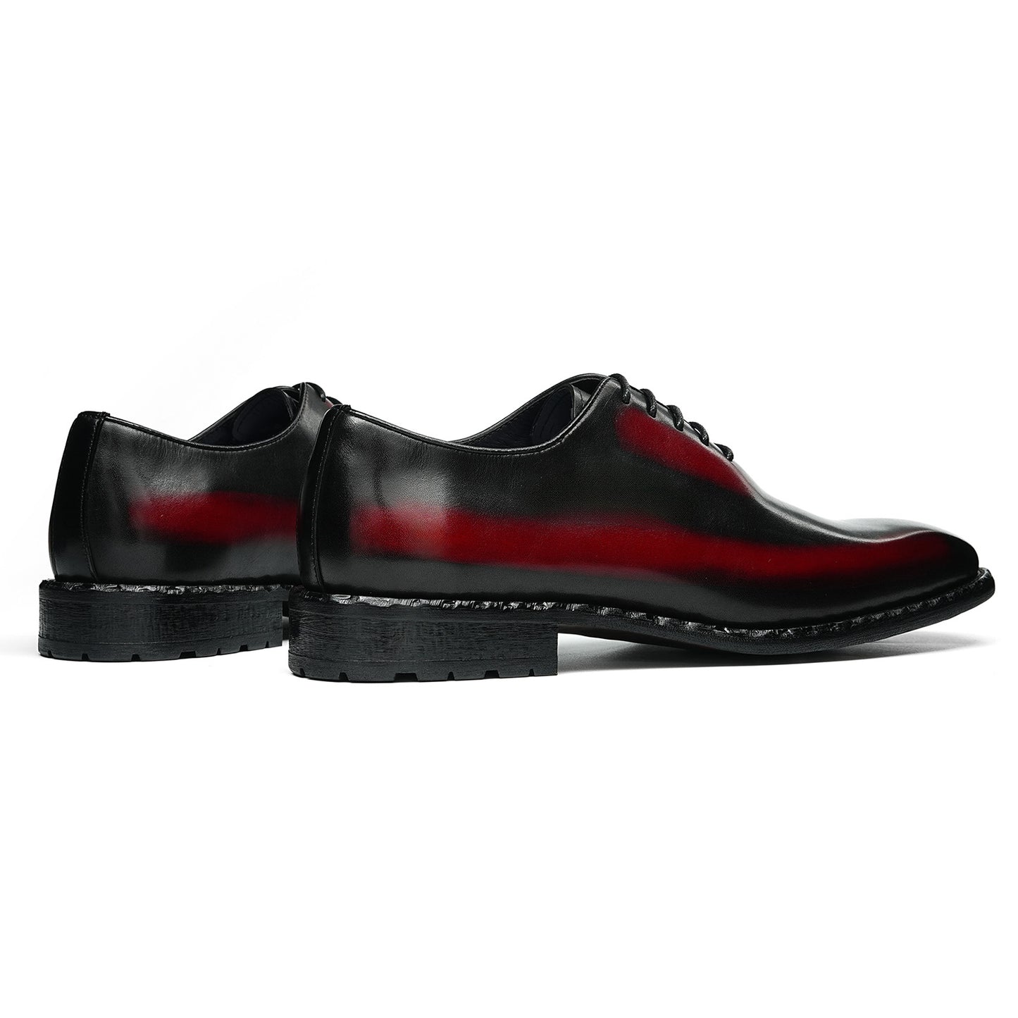 Men's Oxford Dress Shoes with Shadow Fade & Artful Sole Texture