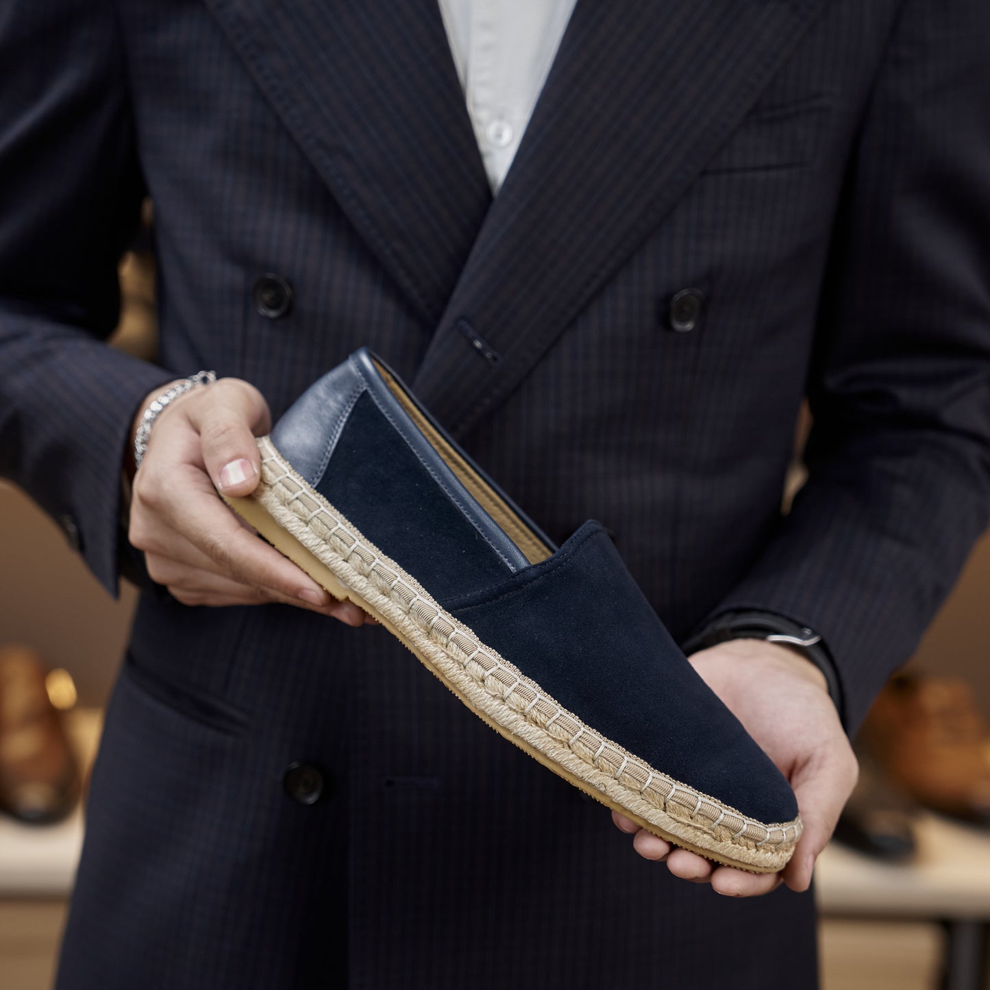 Men’s Sheepskin Slip-On Loafers – Soft Breathable and Slip-Resistant