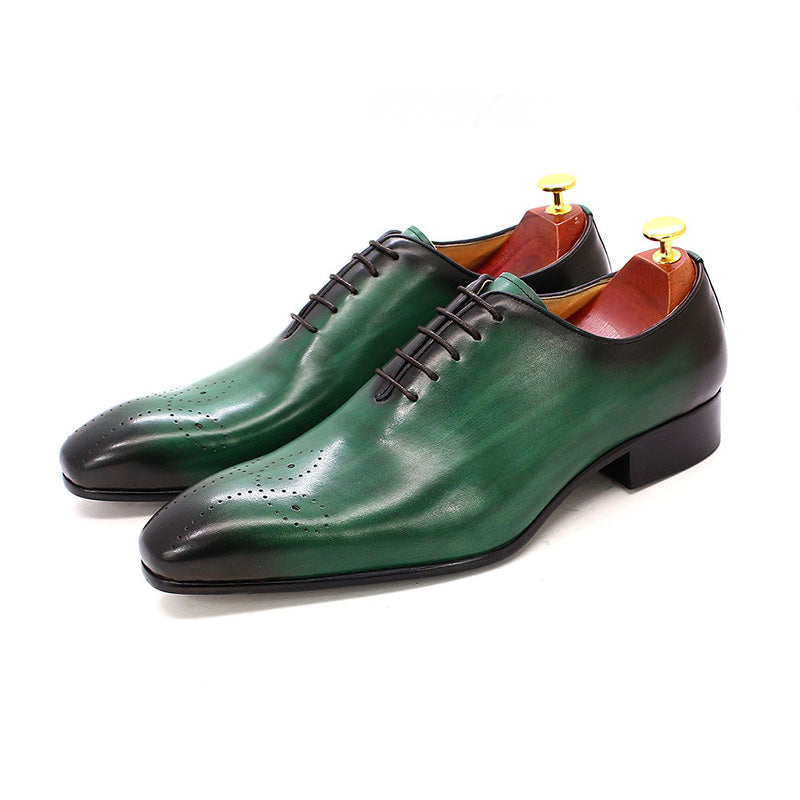 Men's Oxford Shoes Classic Brogue Handcrafted