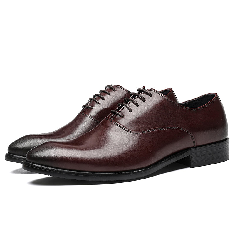 Men's Classic Oxford Shoes Precision Stitching Breathable Comfort