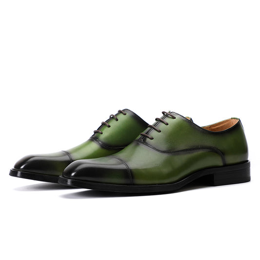 Men's Cap-Toe Oxford Dress Shoes