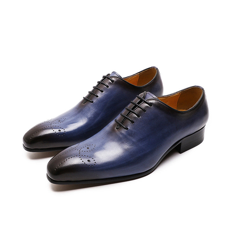 Men's Oxford Shoes Classic Brogue Handcrafted