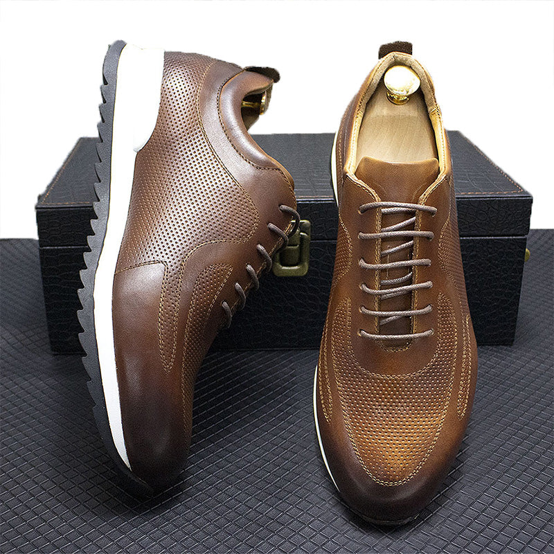 Men’s Luxury Leather Sneakers