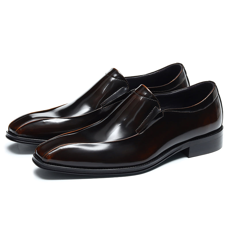 Men's Pointed-Toe Loafers Dress Shoes
